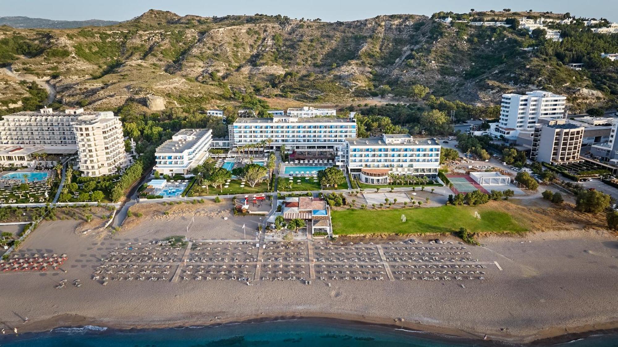 Blue Sea Beach Resort Faliraki Esterno foto